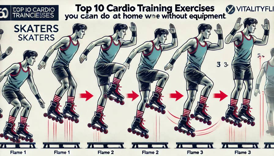 Top 10 Cardio training exercise Without Equipment